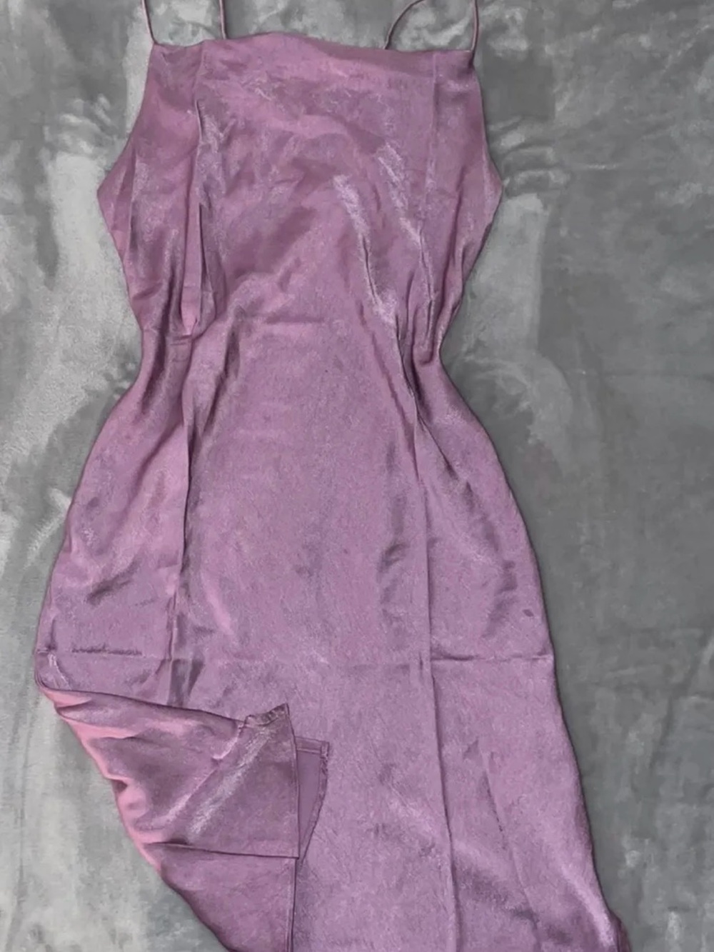Lavender Slip Midi Dress